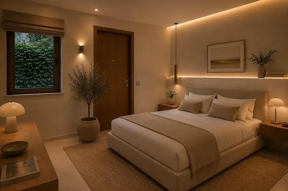 Quarta camera &mdash; 23,25 m&sup2;, piano inferiore